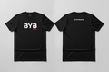 BYB Modern Streetwear tee front and back view